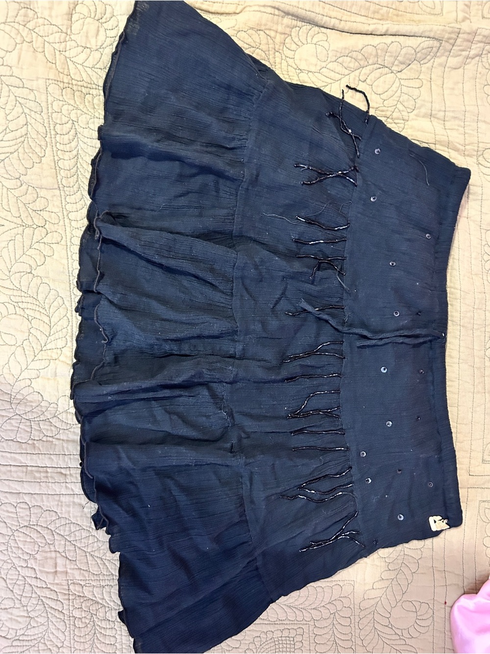 Women's black Mini Skirt